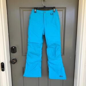 Lands' End Kids Squall‎ Waterproof Insulated Snow Pants - Bright Blue Size 10